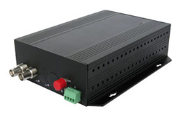 2 channel fiber optic video transmitter