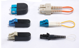 Molded Fiber Optic Loopback Plug
