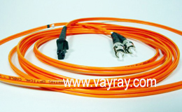 Multimode Duplex ST MTRJ Fiber Optic Patch Cable