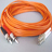 Multimode Duplex LC ST Fiber Optic Patch Cable