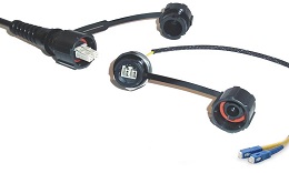 Cable Assemblies 2 Fiber DIST SEALED LC-SC - 1-1938067-2